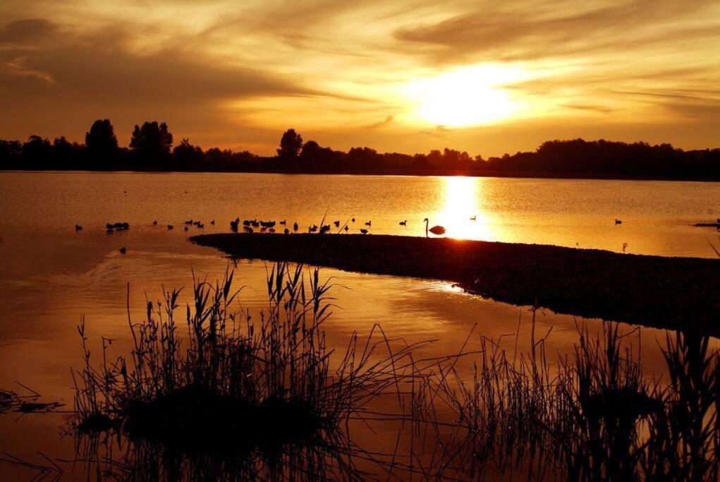 Cotswolds Lake Side Home With Luxury Spa Swallows Nest,Lower Mill Estate, Lakeside Home And Spa With A Harry Potter Cupboard Under The Stairs Somerford Keynes エクステリア 写真